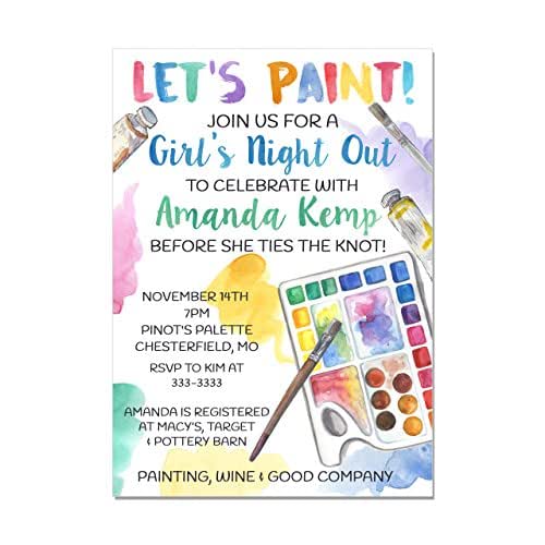 sip and paint party kit